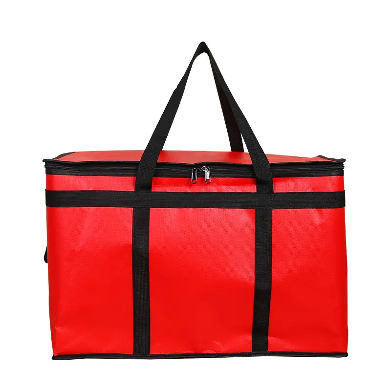 Red Doordash Insulated Food Delivery Cooler Pack Keeps Food Warm and Drinks Cold
