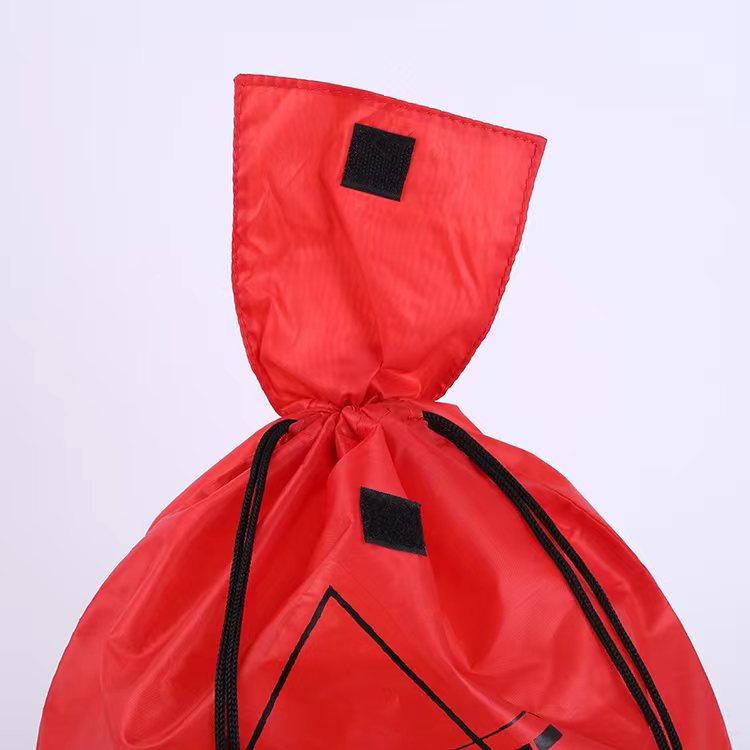Custom logo printing drawstring bag