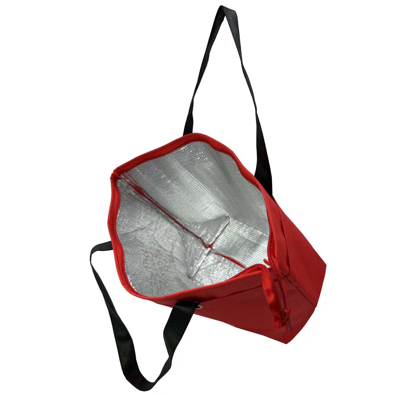 Food Insulated Non Woven Cooler Bags With Zipper