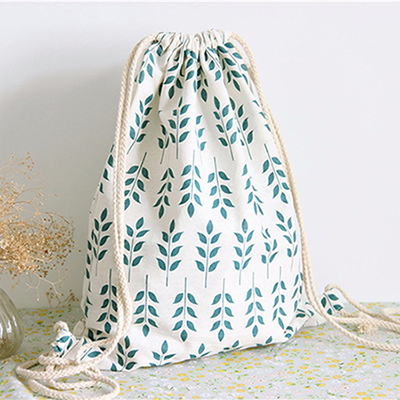 Reusable eco friendly Drawstring bag