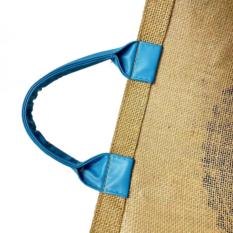 Recycled Jute Burlap Tote Bag