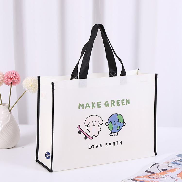 Laminated Non Woven Tote Shopping Bag