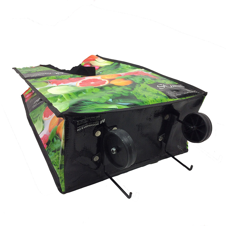 PP Woven Trolley Wheels Bag