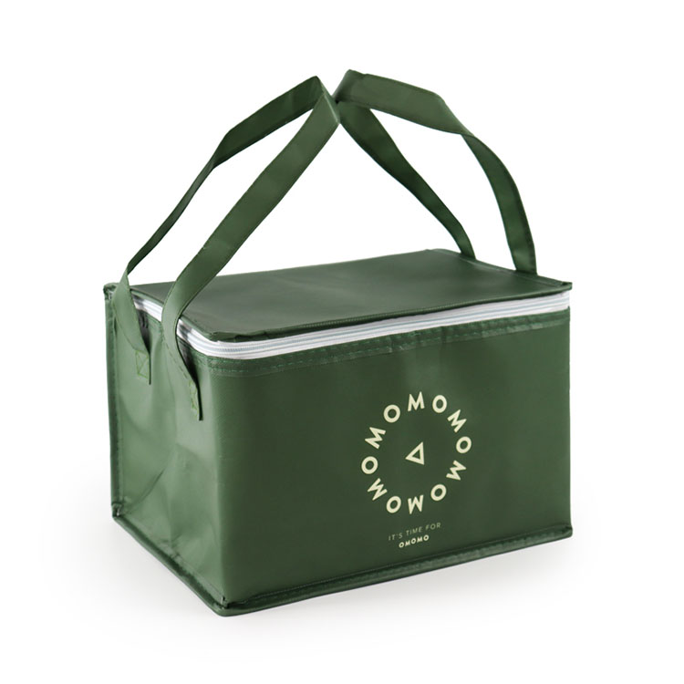 Insulated Grocery Picnic Zipper Cooler Bag