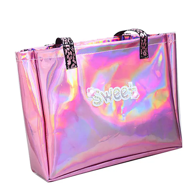 Personalized Clear Pvc Tote Bag