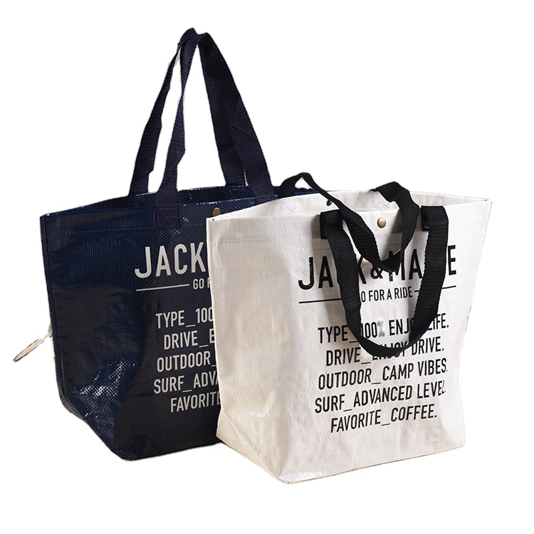 Large Capacity Laminated PP Woven Tote Bag