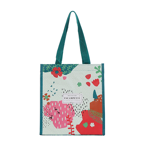 Recycled cooler tote bag