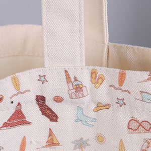 Reusable organic Canvas tote bag