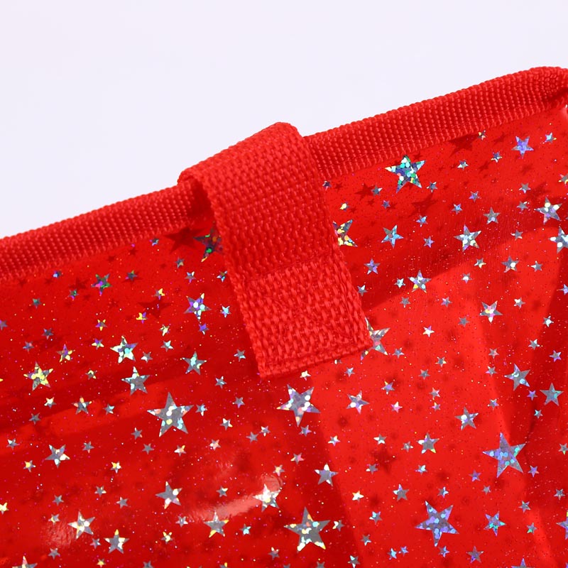 Color Pvc Tote Zipper Bag