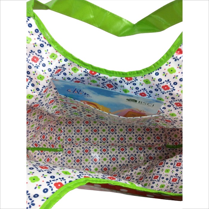 Double Coated Punched Non-Woven Handbag