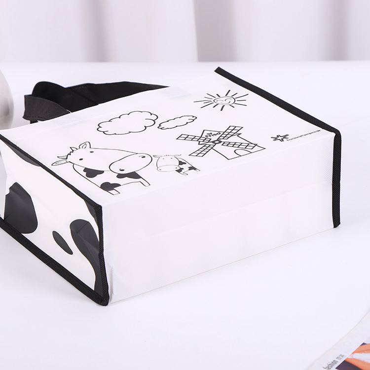 Laminated Non Woven Tote Shopping Bag