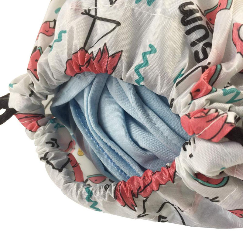 Gym Sports Polyester Drawstring Bag