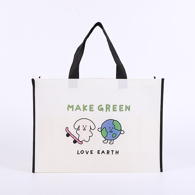 Laminated Non Woven Tote Shopping Bag