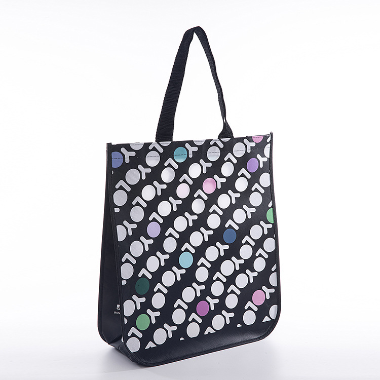 Non woven fabric coated handbag