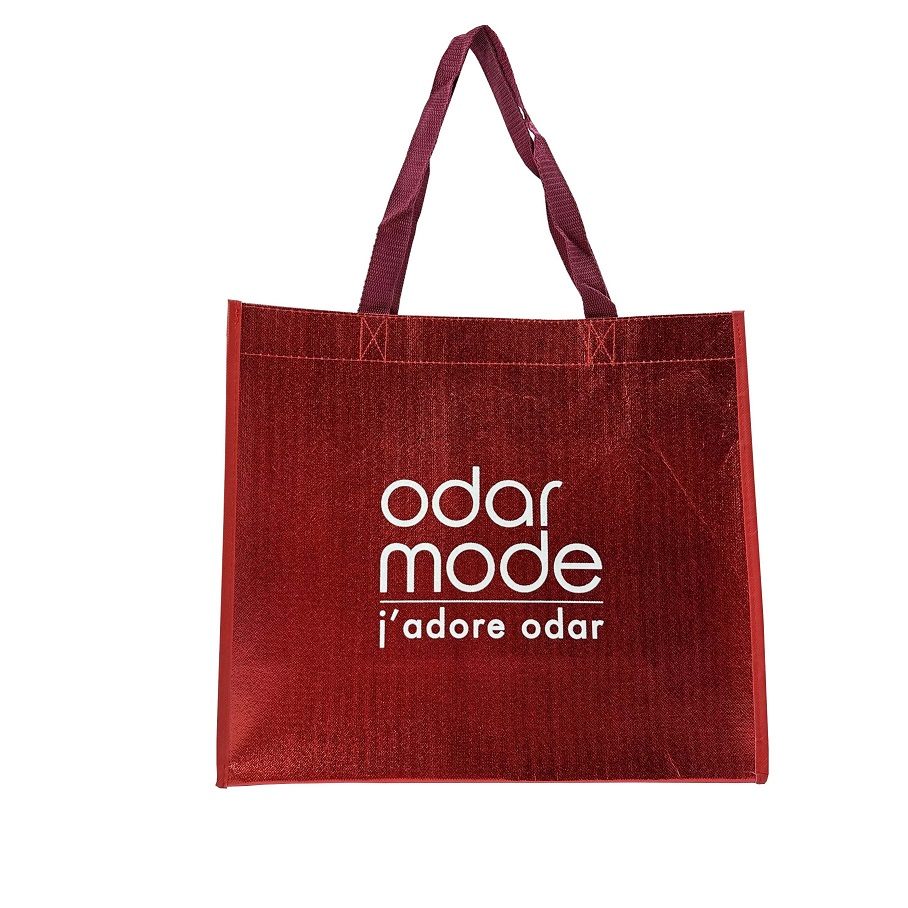 Reusable Waterproof Non Woven Laminated Shopping Tote Bag