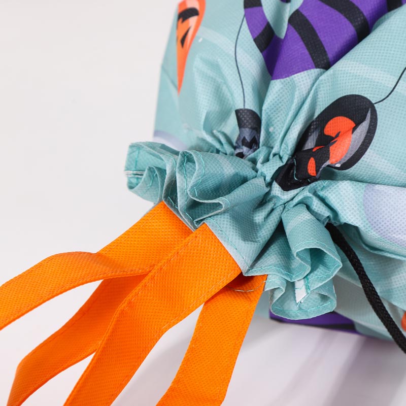 Halloween Non Woven Drawstring Bags