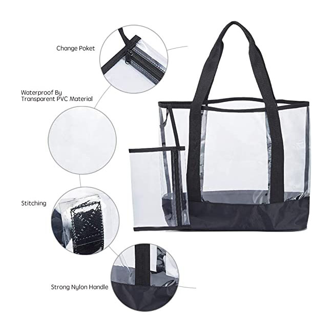 Large Capacity Pvc Tote Bag