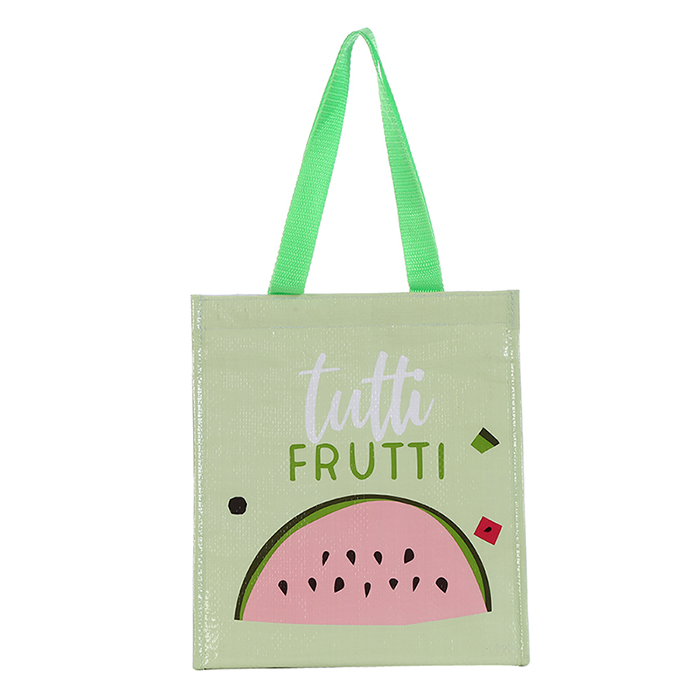 Laminted PP Woven Cooler Tote Bag