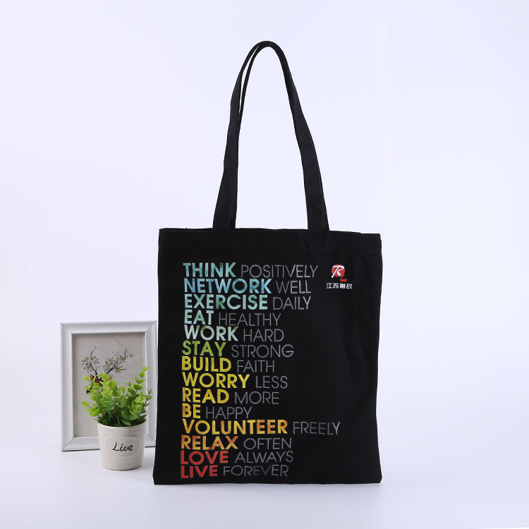 Cotton Canvas Tote Shopping Bag