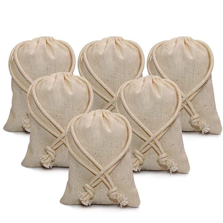 Durable Cotton Canvas Drawstring Bag