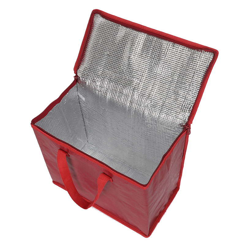 Food Delivery PP Woven Cooler Bag