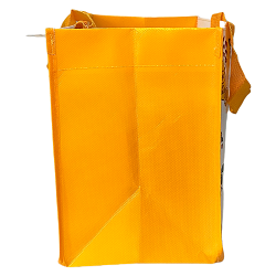 Non-woven coated handbag