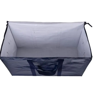 Promotional waterproof shopping tote bag Foldable laminated PP woven bag