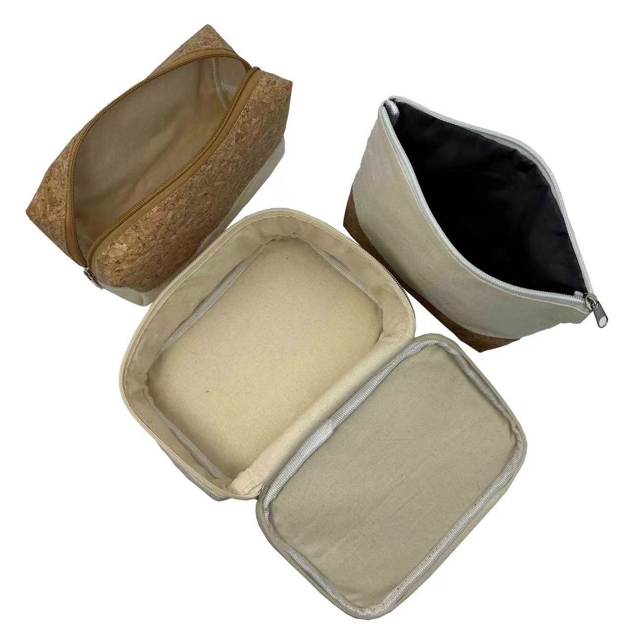 New Useful Canvas Makeup Zipper Bag Three-piece