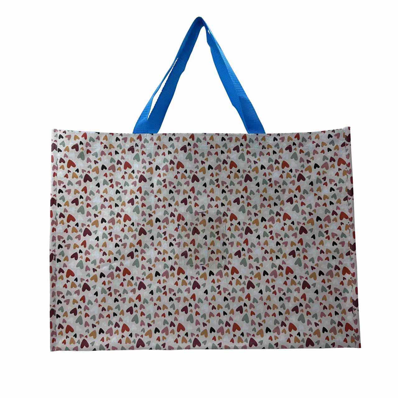 Supermarket Shopping Tote Bag PP woven Gift Bag
