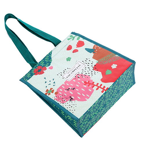 Recycled cooler tote bag
