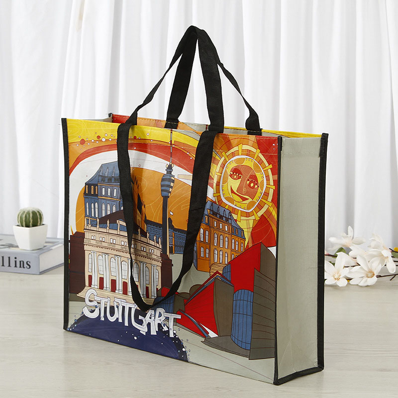 Laminated Rpet Shopping Tote Bag