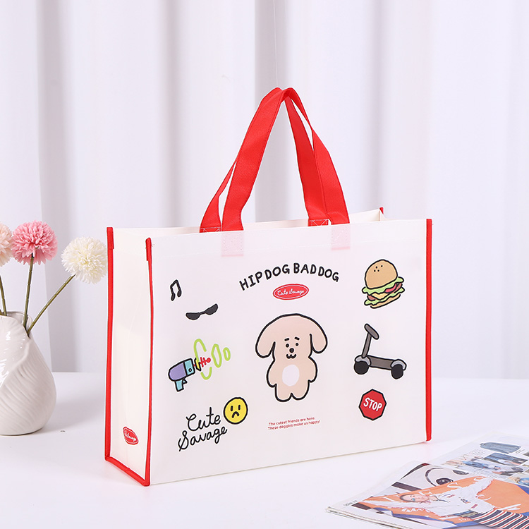 Laminated Non Woven Tote Shopping Bag
