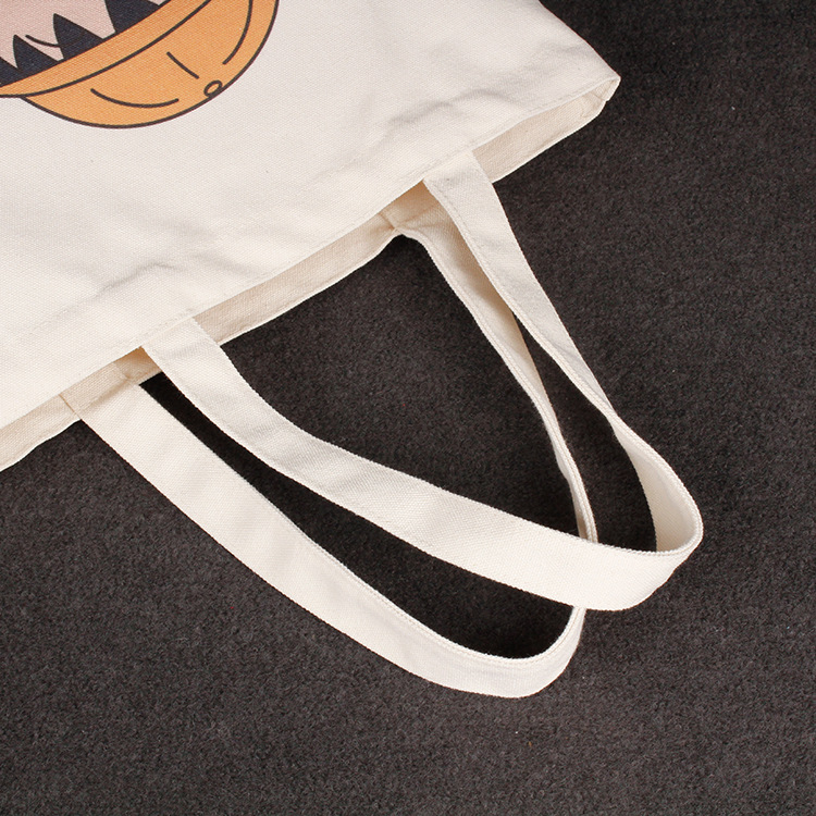 Cartoon Canvas Tote Bag