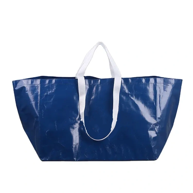 High-quality wholesale reusable handbags, pp woven bags, custom-printed in China