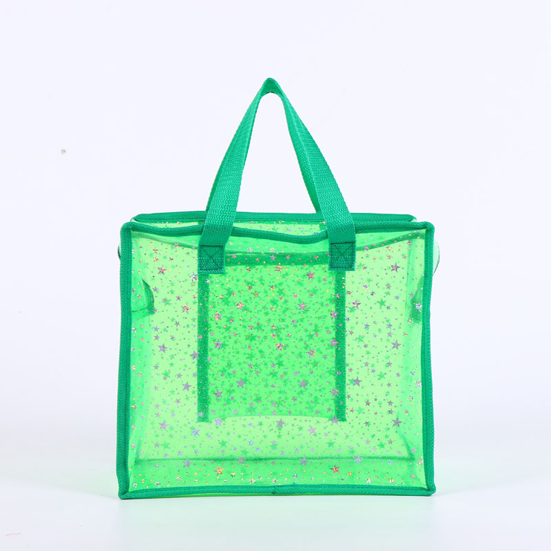 Travel Packaging PVC Zipper Tote Bag