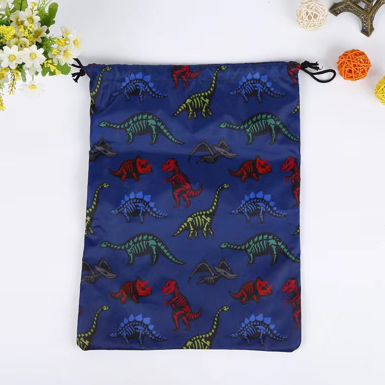 Recycle drawstring bag tote shoe bag