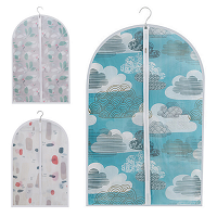 Non Woven Long printed Dressing Clothes Suit Bag
