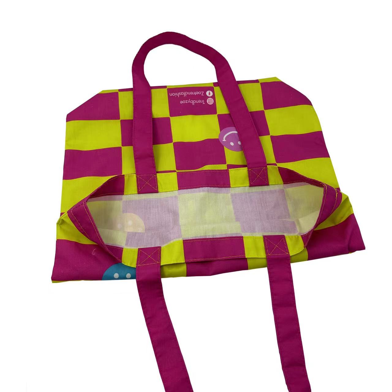 Canvas Cotton Shopping Tote Bag