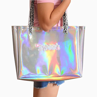 Personalized Clear Pvc Tote Bag