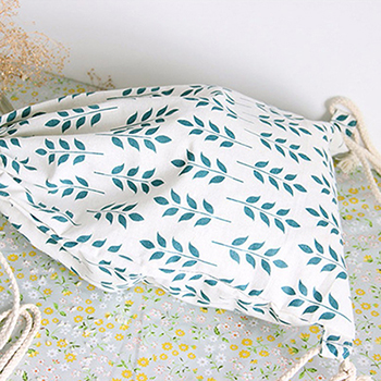Reusable eco friendly Drawstring bag