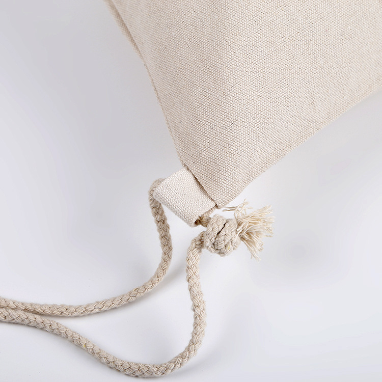 Reusable Cotton Canvas Drawstring Bag
