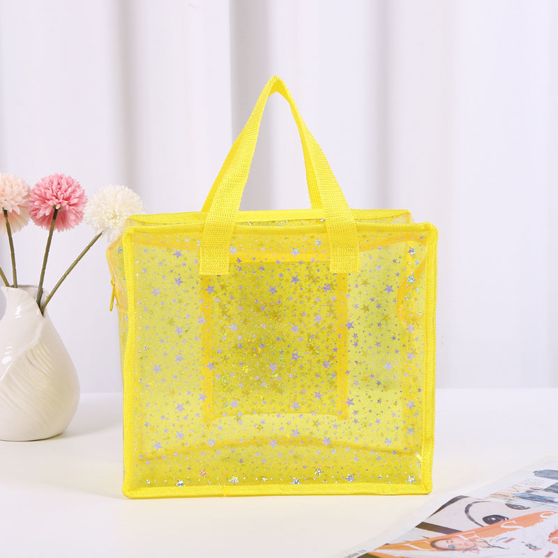 Travel Packaging PVC Zipper Tote Bag