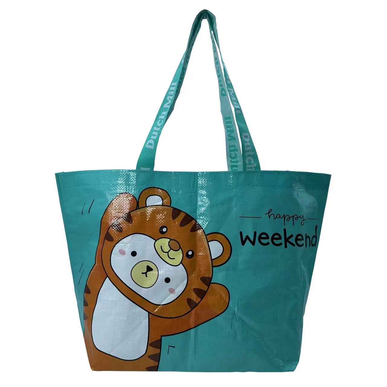 PP Woven Bag With Two Handheld Devices