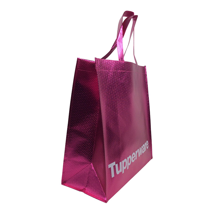 Metallic Laminated Non Woven Tote Bag