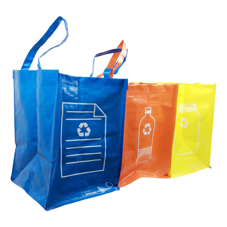 3 Bags PP Woven Trash Bag