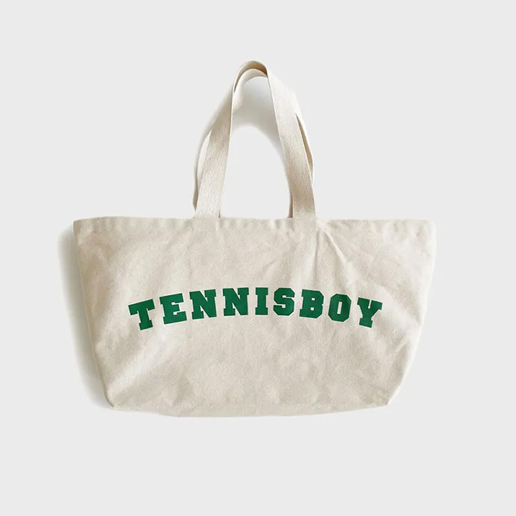 Large capacity cotton canvas shopping bag