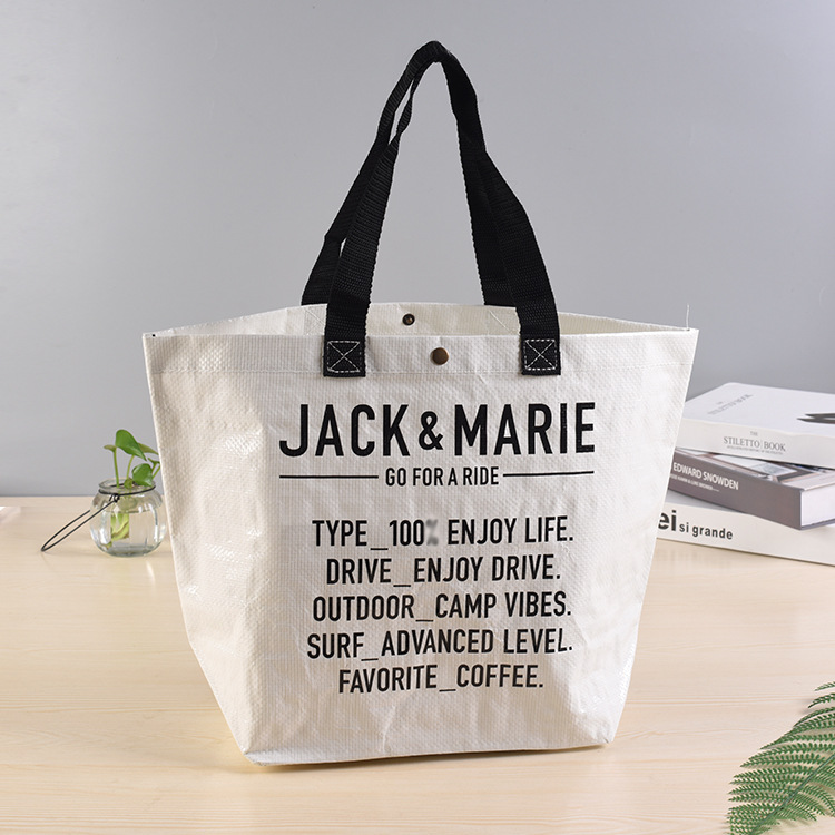 Large Capacity Laminated PP Woven Tote Bag