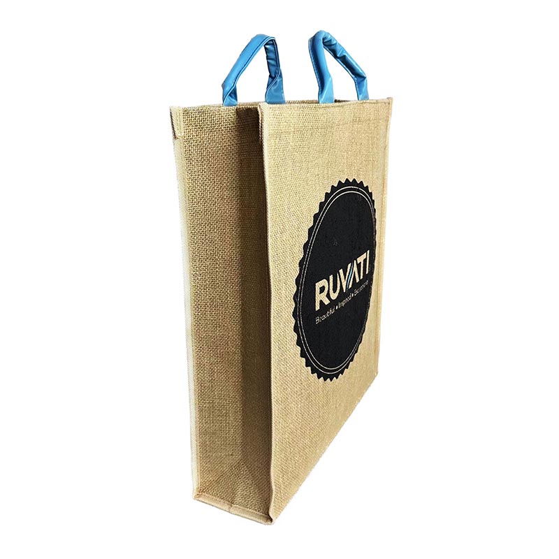 Recycled Jute Burlap Tote Bag