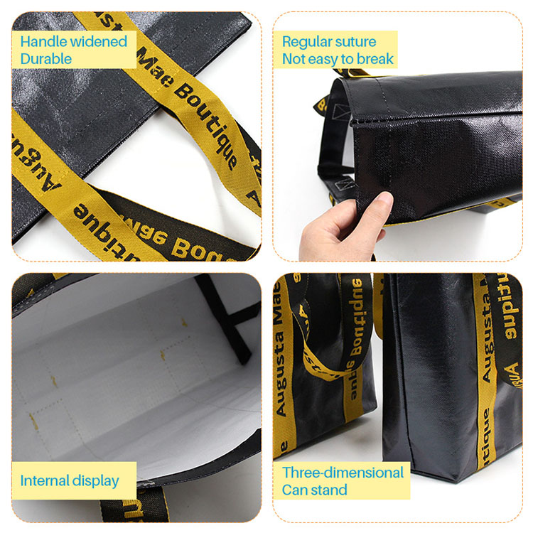 Custom Reusable Laminated Tote Bag