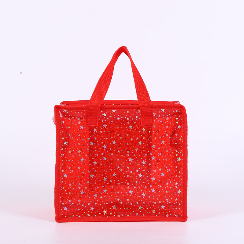 Travel Packaging PVC Zipper Tote Bag